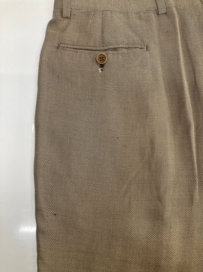 【ジャンク品】【メンズ】 GIORGIO ARMANI ジョルジオアルマーニ TROUSERS スラックス ボトムス パンツ 158-260917-YS-16-hon カラー：ベージュ系 万代Net店