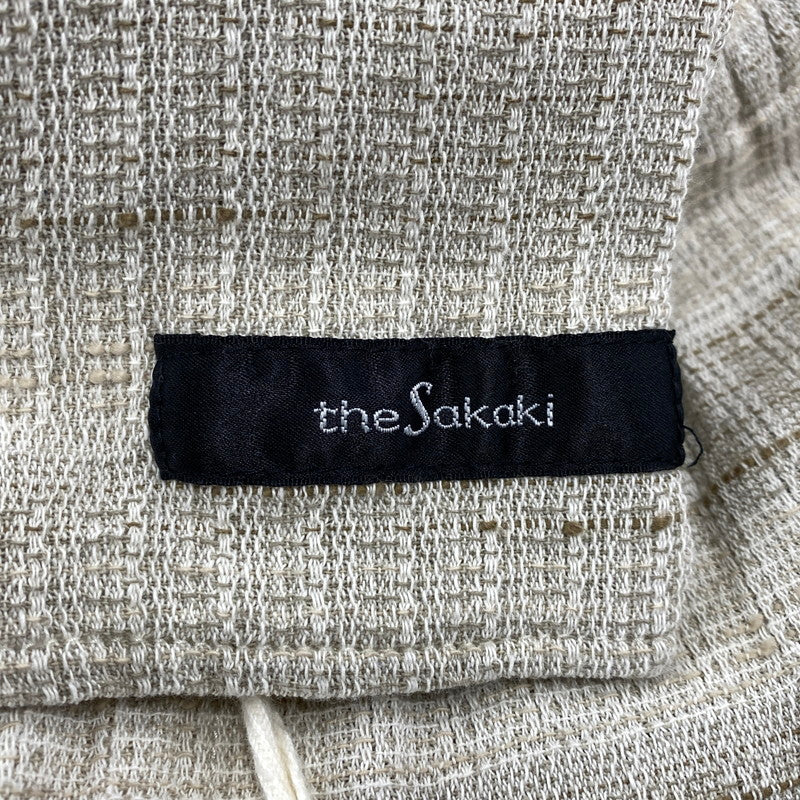 【中古品】【メンズ】 THE SAKAKI ザ サカキ 居間着 EASY PANTS イージー パンツ ボトムス 151-260808-kh-01-izu サイズ：M カラー：ベージュ系 万代Net店