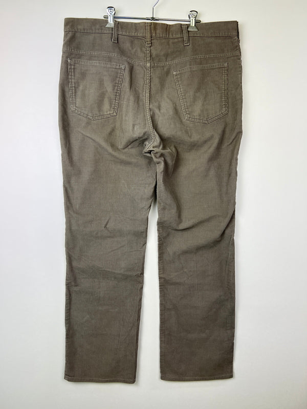 【中古品】【メンズ】 JCPenney ジェーシーペニー Straight Corduroy Pants 5234968 ストレート コーデュロイ パンツ ボトムス 157-260808-SH-08-hon サイズ：40×32 カラー：グレー 万代Net店