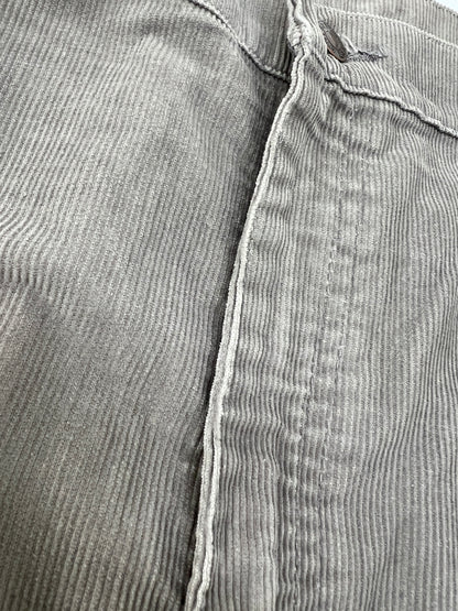 【中古品】【メンズ】 JCPenney ジェーシーペニー Straight Corduroy Pants 5234968 ストレート コーデュロイ パンツ ボトムス 157-260808-SH-08-hon サイズ：40×32 カラー：グレー 万代Net店