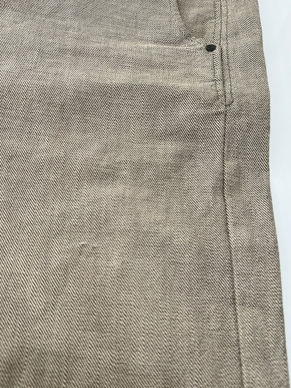 【中古品】【メンズ】 BRU NA BOINNE ブルーナボイン METAL PANTS 7009METAL メタル パンツ ボトムス 158-260808-SH-12-hon サイズ：32 カラー：グレージュ系 万代Net店