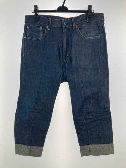 【中古品】【メンズ】 JUNYA WATANABE COMME DES GARCONS MAN ジュンヤワタナベコムデギャルソンマン CROPPED DENIM PANTS WC-P002 クロップドデニムパンツ ボトムス 171-260917-YS-06-hon サイズ：M カラー：インディゴブルー 万代Net店
