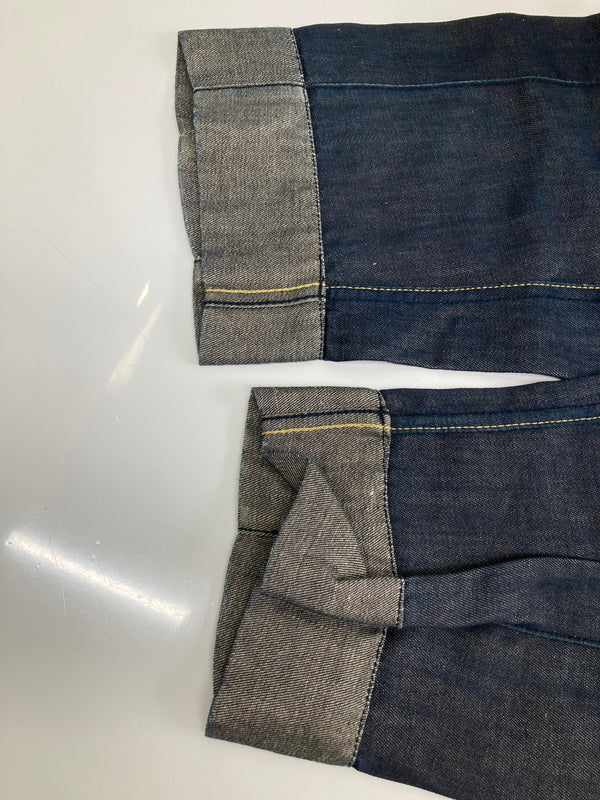 【中古品】【メンズ】 JUNYA WATANABE COMME DES GARCONS MAN ジュンヤワタナベコムデギャルソンマン CROPPED DENIM PANTS WC-P002 クロップドデニムパンツ ボトムス 171-260917-YS-06-hon サイズ：M カラー：インディゴブルー 万代Net店