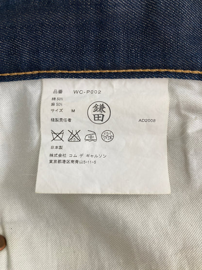 【中古品】【メンズ】 JUNYA WATANABE COMME DES GARCONS MAN ジュンヤワタナベコムデギャルソンマン CROPPED DENIM PANTS WC-P002 クロップドデニムパンツ ボトムス 171-260917-YS-06-hon サイズ：M カラー：インディゴブルー 万代Net店
