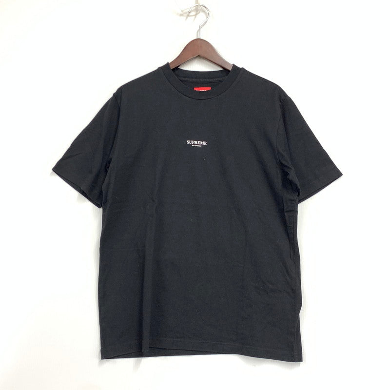 【中古品】【メンズ】 SUPREME シュプリーム 18AW FIRST&BEAST TEE ファースト アンド ビースト Tシャツ トップス 半袖 149-260714-ya-03-izu サイズ：S カラー：ブラック 万代Net店