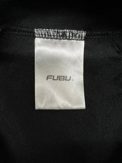 【中古品】【メンズ】 FUBU フブ VELOR TRACK JACKET & VELOR PANTS FAM-42712/FAM-42509 SET UP ベロアトラックパンツ ＆ ベロアパンツ セットアップ ジャージ 170-260705-kk-05-hon サイズ：L カラー：ブラック 万代Net店