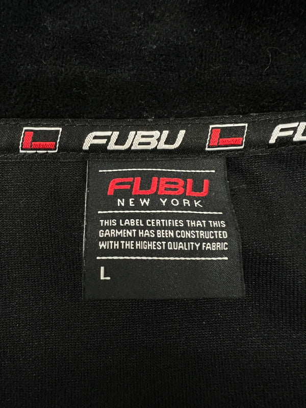 【中古品】【メンズ】 FUBU フブ VELOR TRACK JACKET & VELOR PANTS FAM-42712/FAM-42509 SET UP ベロアトラックパンツ ＆ ベロアパンツ セットアップ ジャージ 170-260705-kk-05-hon サイズ：L カラー：ブラック 万代Net店