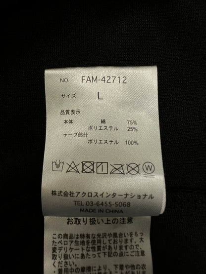 【中古品】【メンズ】 FUBU フブ VELOR TRACK JACKET & VELOR PANTS FAM-42712/FAM-42509 SET UP ベロアトラックパンツ ＆ ベロアパンツ セットアップ ジャージ 170-260705-kk-05-hon サイズ：L カラー：ブラック 万代Net店