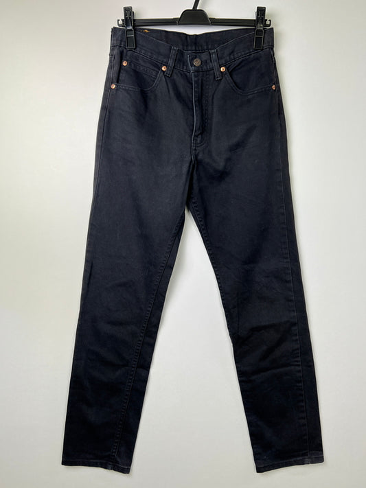 【中古品】【メンズ】 LEVI'S リーバイス 606 BLACK DENIM PANTS 606-35 606 ブラック デニムパンツ ボトムス ジーンズ ボタン裏 刻印 J41 171-260803-kk-15-hon サイズ：30 カラー：ブラック 万代Net店
