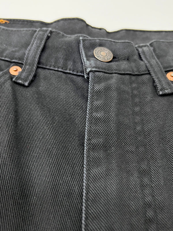 【中古品】【メンズ】 LEVI'S リーバイス 606 BLACK DENIM PANTS 606-35 606 ブラック デニムパンツ ボトムス ジーンズ ボタン裏 刻印 J41 171-260803-kk-15-hon サイズ：30 カラー：ブラック 万代Net店