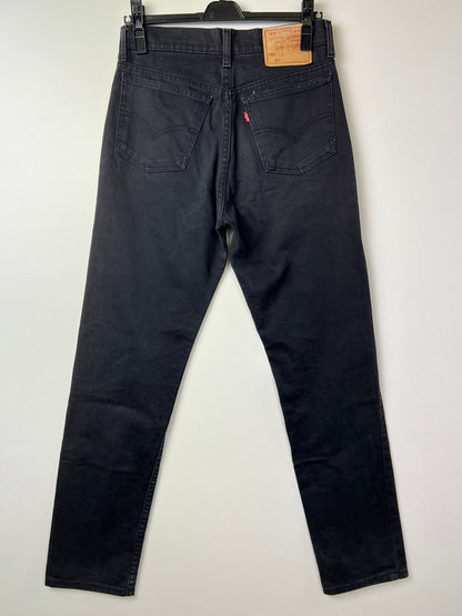 【中古品】【メンズ】 LEVI'S リーバイス 606 BLACK DENIM PANTS 606-35 606 ブラック デニムパンツ ボトムス ジーンズ ボタン裏 刻印 J41 171-260803-kk-15-hon サイズ：30 カラー：ブラック 万代Net店