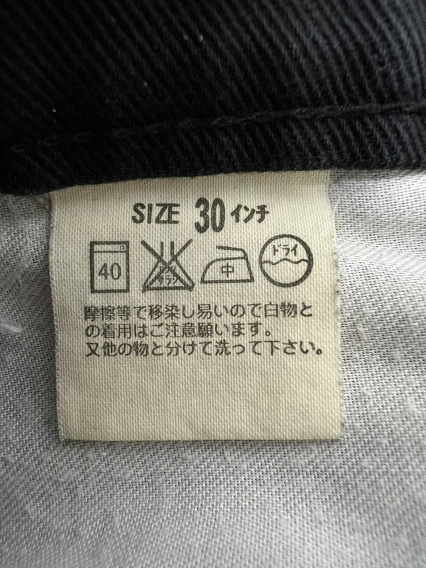 【中古品】【メンズ】 LEVI'S リーバイス 606 BLACK DENIM PANTS 606-35 606 ブラック デニムパンツ ボトムス ジーンズ ボタン裏 刻印 J41 171-260803-kk-15-hon サイズ：30 カラー：ブラック 万代Net店