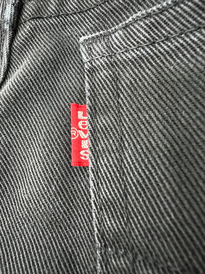 【中古品】【メンズ】 LEVI'S リーバイス 606 BLACK DENIM PANTS 606-35 606 ブラック デニムパンツ ボトムス ジーンズ ボタン裏 刻印 J41 171-260803-kk-15-hon サイズ：30 カラー：ブラック 万代Net店