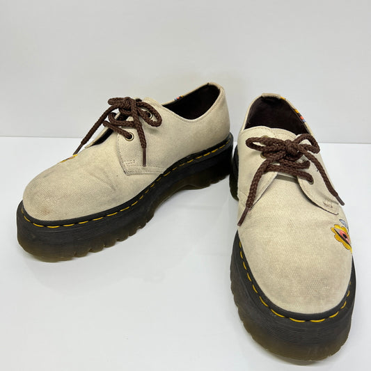 【中古品】【メンズ】 Dr.Martens ドクターマーチン VEGAN 1461 RETRO CANVAS PLATFORM SHOES 30633905 ビーガン レトロキャンバス プラットフォームシューズ 靴 164-260807-kk-10-hon サイズ：UK 9 カラー：RETRO RAY CANVAS 万代Net店