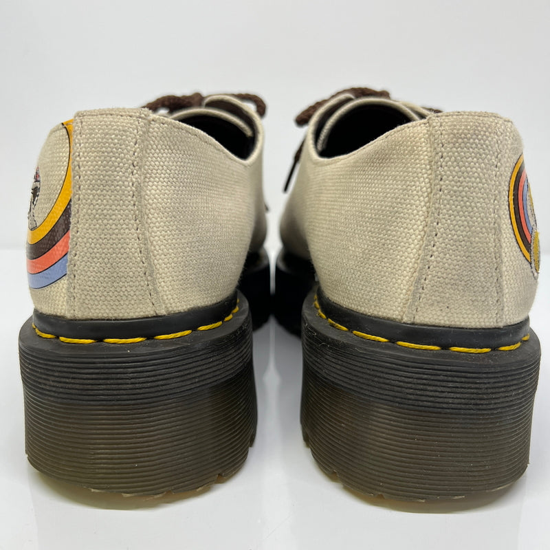 【中古品】【メンズ】 Dr.Martens ドクターマーチン VEGAN 1461 RETRO CANVAS PLATFORM SHOES 30633905 ビーガン レトロキャンバス プラットフォームシューズ 靴 164-260807-kk-10-hon サイズ：UK 9 カラー：RETRO RAY CANVAS 万代Net店
