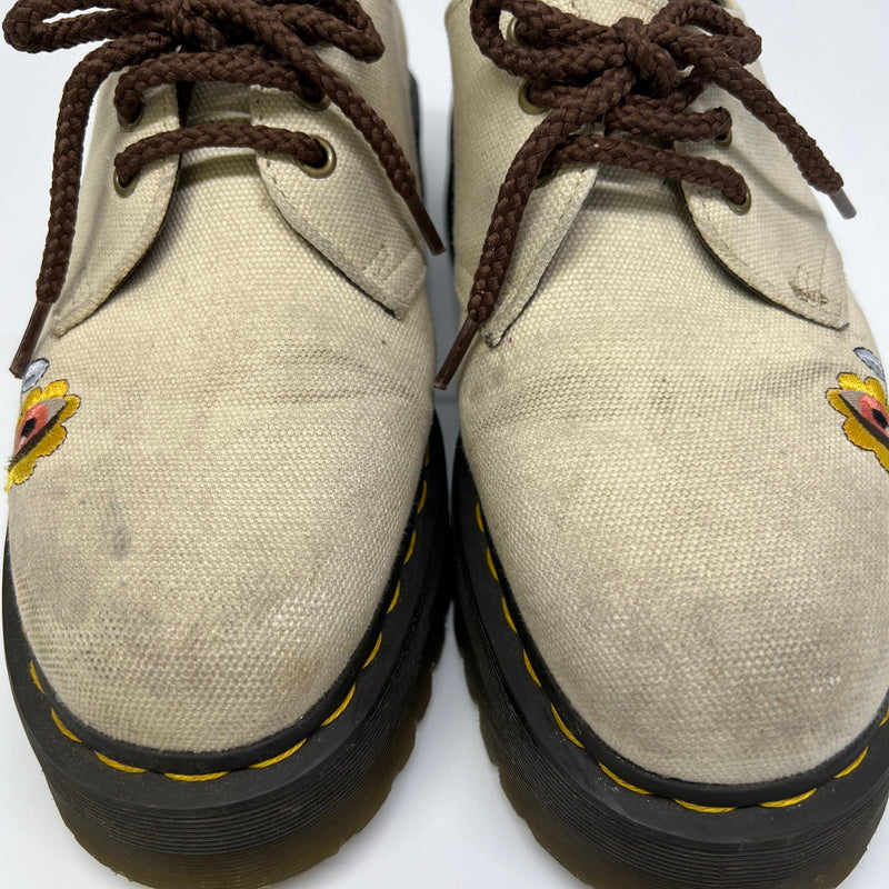 【中古品】【メンズ】 Dr.Martens ドクターマーチン VEGAN 1461 RETRO CANVAS PLATFORM SHOES 30633905 ビーガン レトロキャンバス プラットフォームシューズ 靴 164-260807-kk-10-hon サイズ：UK 9 カラー：RETRO RAY CANVAS 万代Net店