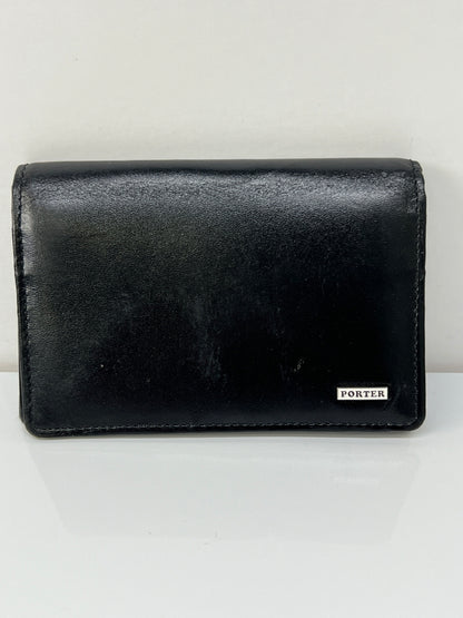 【中古品】【メンズ】 PORTER ポーター SHEEN CARD CASE 110-02924 シーン カードケース 財布 服飾雑貨 201-260801-kk-38-hon カラー：BLACK 万代Net店