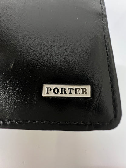 【中古品】【メンズ】 PORTER ポーター SHEEN CARD CASE 110-02924 シーン カードケース 財布 服飾雑貨 201-260801-kk-38-hon カラー：BLACK 万代Net店