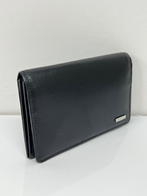 【中古品】【メンズ】 PORTER ポーター SHEEN CARD CASE 110-02924 シーン カードケース 財布 服飾雑貨 201-260801-kk-38-hon カラー：BLACK 万代Net店