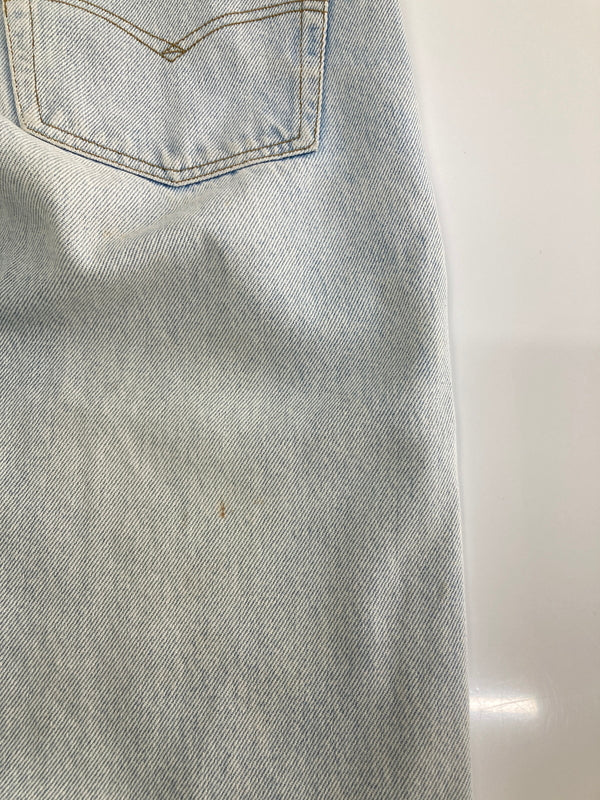 【中古品】【メンズ】 LEVI'S リーバイス 550 RELAXED FIT TAPERED DENIM PANTS 550リラックスフィットテーパードデニムパンツ ボトムス 158-260917-YS-12-hon サイズ：Ｗ32 カラー：ライトブルー 万代Net店