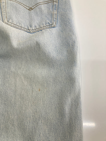 【中古品】【メンズ】 LEVI'S リーバイス 550 RELAXED FIT TAPERED DENIM PANTS 550リラックスフィットテーパードデニムパンツ ボトムス 158-260917-YS-12-hon サイズ：Ｗ32 カラー：ライトブルー 万代Net店
