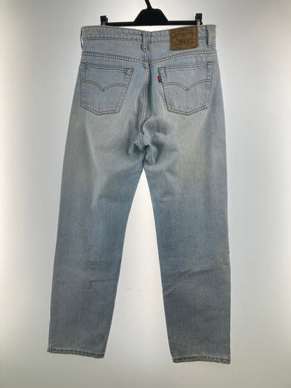 【中古品】【メンズ】 LEVI'S リーバイス 550 RELAXED FIT TAPERED DENIM PANTS 550リラックスフィットテーパードデニムパンツ ボトムス 158-260917-YS-12-hon サイズ：Ｗ32 カラー：ライトブルー 万代Net店