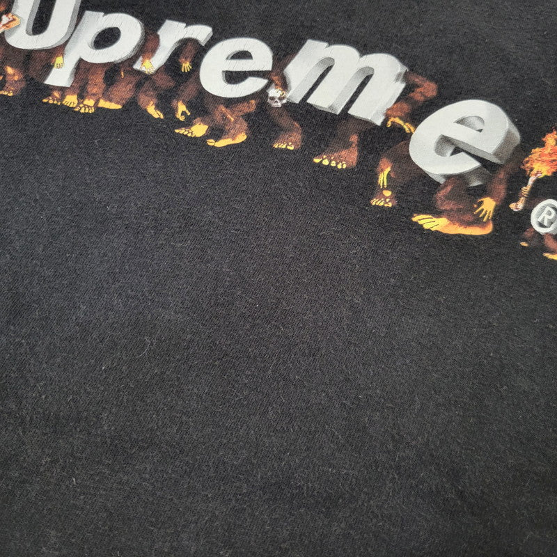 【中古品】【メンズ】 Supreme シュプリーム APES TEE Tシャツ 半袖 トップス 149-260718-as-06-izu サイズ：M カラー：ブラック 万代Net店