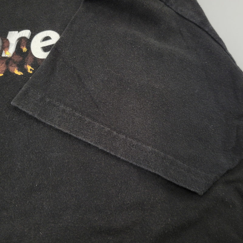【中古品】【メンズ】 Supreme シュプリーム APES TEE Tシャツ 半袖 トップス 149-260718-as-06-izu サイズ：M カラー：ブラック 万代Net店
