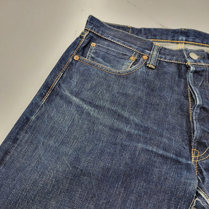 【中古品】【メンズ】 R.J.B アールジェイビー THE FLAT HEAD ザ フラットヘッド D105A DENIM PANTS デニムパンツ ズボン ボトムス 156-260809-ya-18-izu サイズ：31 カラー：インディゴ 万代Net店