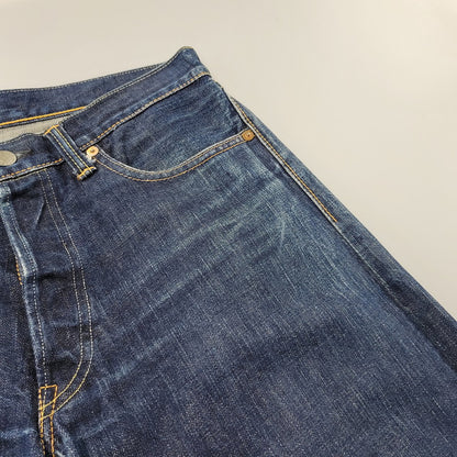 【中古品】【メンズ】 R.J.B アールジェイビー THE FLAT HEAD ザ フラットヘッド D105A DENIM PANTS デニムパンツ ズボン ボトムス 156-260809-ya-18-izu サイズ：31 カラー：インディゴ 万代Net店
