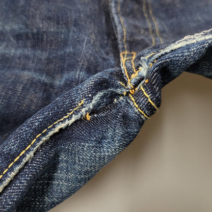 【中古品】【メンズ】 R.J.B アールジェイビー THE FLAT HEAD ザ フラットヘッド D105A DENIM PANTS デニムパンツ ズボン ボトムス 156-260809-ya-18-izu サイズ：31 カラー：インディゴ 万代Net店