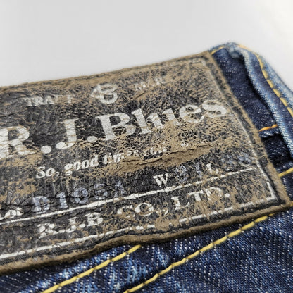 【中古品】【メンズ】 R.J.B アールジェイビー THE FLAT HEAD ザ フラットヘッド D105A DENIM PANTS デニムパンツ ズボン ボトムス 156-260809-ya-18-izu サイズ：31 カラー：インディゴ 万代Net店