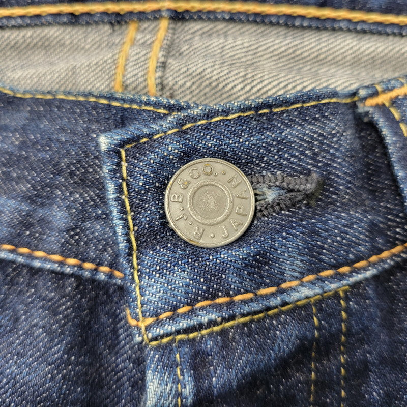 【中古品】【メンズ】 R.J.B アールジェイビー THE FLAT HEAD ザ フラットヘッド D105A DENIM PANTS デニムパンツ ズボン ボトムス 156-260809-ya-18-izu サイズ：31 カラー：インディゴ 万代Net店