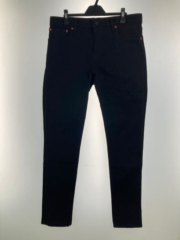 【中古品】【メンズ】 JOHNBULL ジョンブル FLEX SKINNY JEANS 21144 フレックススキニージーンズ ボトムス パンツ 158-260917-YS-17-hon サイズ：LL カラー：ブラック 万代Net店