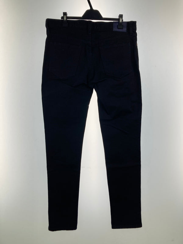 【中古品】【メンズ】 JOHNBULL ジョンブル FLEX SKINNY JEANS 21144 フレックススキニージーンズ ボトムス パンツ 158-260917-YS-17-hon サイズ：LL カラー：ブラック 万代Net店