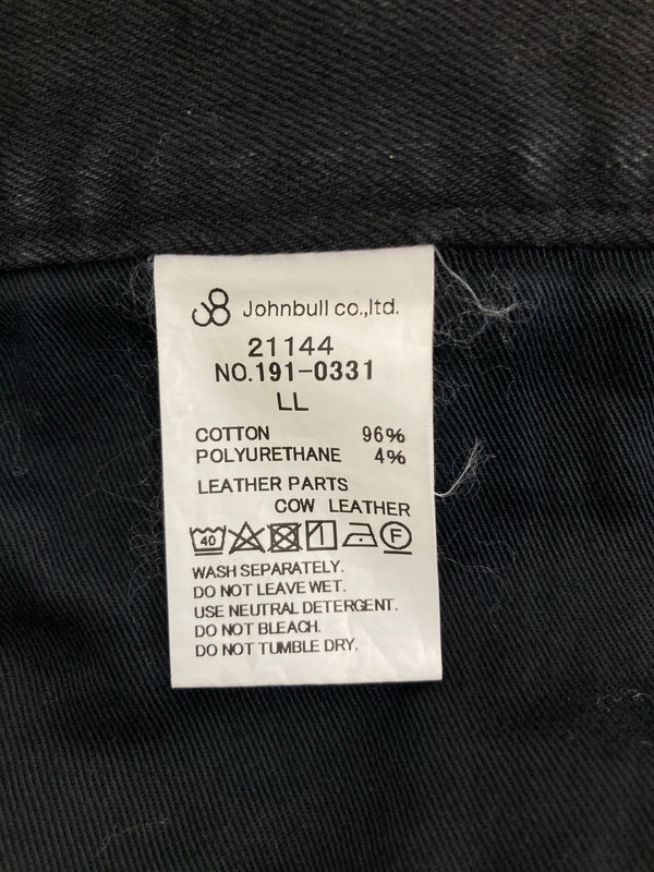 【中古品】【メンズ】 JOHNBULL ジョンブル FLEX SKINNY JEANS 21144 フレックススキニージーンズ ボトムス パンツ 158-260917-YS-17-hon サイズ：LL カラー：ブラック 万代Net店