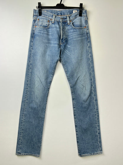 【中古品】【メンズ】 LEVI'S リーバイス 501 WHITE OAK CONE DENIM PANTS PC9-00501-2454 501 ホワイトオーク コーンデニムパンツ ボトムス ジーンズ ボタン裏 刻印 5115 158-260803-kk-16-hon サイズ：29 カラー：ライトインディゴ 万代Net店