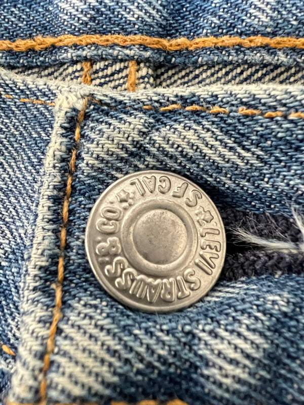 【中古品】【メンズ】 LEVI'S リーバイス 501 WHITE OAK CONE DENIM PANTS PC9-00501-2454 501 ホワイトオーク コーンデニムパンツ ボトムス ジーンズ ボタン裏 刻印 5115 158-260803-kk-16-hon サイズ：29 カラー：ライトインディゴ 万代Net店