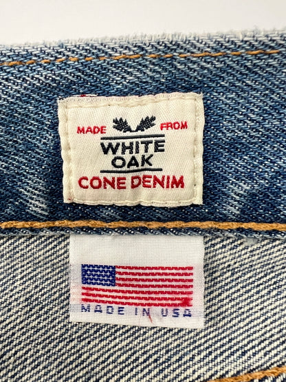 【中古品】【メンズ】 LEVI'S リーバイス 501 WHITE OAK CONE DENIM PANTS PC9-00501-2454 501 ホワイトオーク コーンデニムパンツ ボトムス ジーンズ ボタン裏 刻印 5115 158-260803-kk-16-hon サイズ：29 カラー：ライトインディゴ 万代Net店