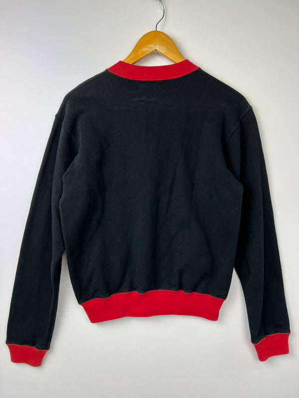 【中古品】【メンズ】 THE FLAT HEAD ザ フラットヘッド BLACKMINT L/S ZIP SW ブラックミント ロングスリーブ ジップスウェット トップス 140-260803-kk-36-hon カラー：ブラック 万代Net店