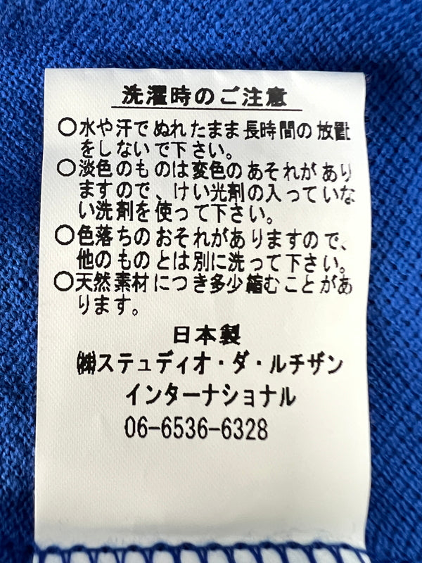 【中古品】【メンズ】 STUDIO D'ARTISAN ステュディオダルチザン S/S POLO SHIRT 9590 ショートスリーブ ポロシャツ 半袖 トップス 145-260803-kk-21-hon サイズ：S カラー：ブルー 万代Net店