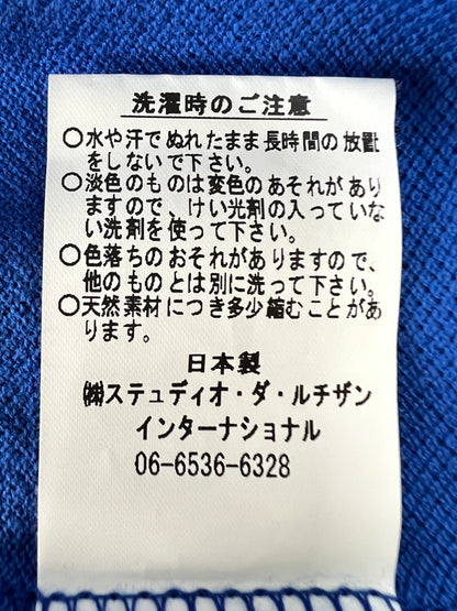 【中古品】【メンズ】 STUDIO D'ARTISAN ステュディオダルチザン S/S POLO SHIRT 9590 ショートスリーブ ポロシャツ 半袖 トップス 145-260803-kk-21-hon サイズ：S カラー：ブルー 万代Net店