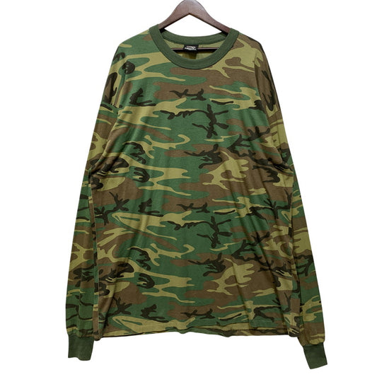 【中古品】【メンズ】 ROTHCO ロスコ L/S TEE ロングスリーブ Tシャツ 長袖 USA製 146-260729-as-11-izu サイズ：4XL カラー：マルチカラー 万代Net店