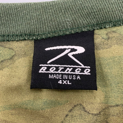 【中古品】【メンズ】 ROTHCO ロスコ L/S TEE ロングスリーブ Tシャツ 長袖 USA製 146-260729-as-11-izu サイズ：4XL カラー：マルチカラー 万代Net店