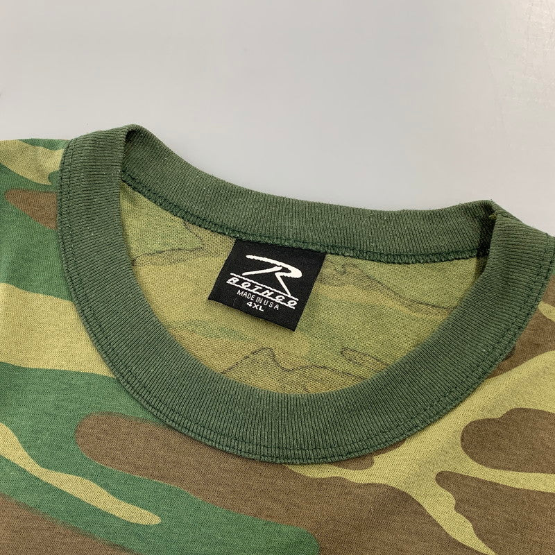 【中古品】【メンズ】 ROTHCO ロスコ L/S TEE ロングスリーブ Tシャツ 長袖 USA製 146-260729-as-11-izu サイズ：4XL カラー：マルチカラー 万代Net店