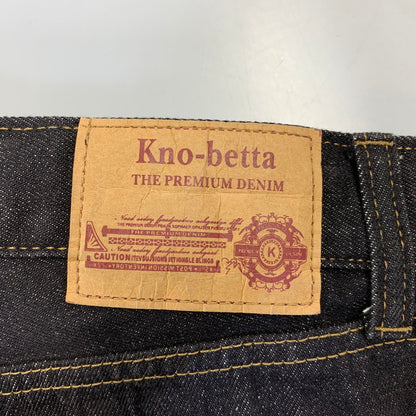 【中古品】【メンズ】 KNO-BETTA ノーベター CLASSIC JEANS 998 DENIM SHORTS クラシック ジーンズ デニム ショーツ USA製 ショートパンツ ズボン ボトムス 153-260728-ay-12-izu サイズ：44 カラー：RAW INDIGO 万代Net店