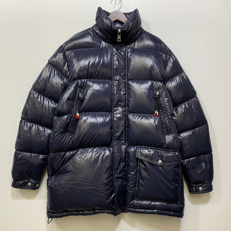 【中古品】【メンズ】 MONCLER モンクレール E20914236705 68950 LAMBERT GIUBBOTTO JACKET ランベール ジュボット ジャケット アウター 141-260903-ya-10-izu サイズ：3 カラー：ネイビー 万代Net店