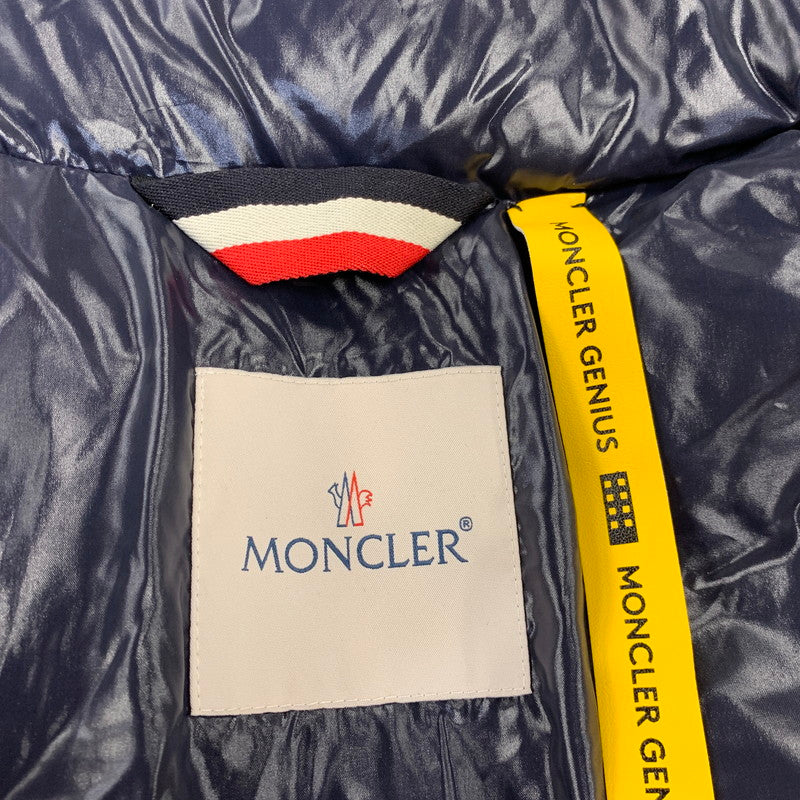 【中古品】【メンズ】 MONCLER モンクレール E20914236705 68950 LAMBERT GIUBBOTTO JACKET ランベール ジュボット ジャケット アウター 141-260903-ya-10-izu サイズ：3 カラー：ネイビー 万代Net店