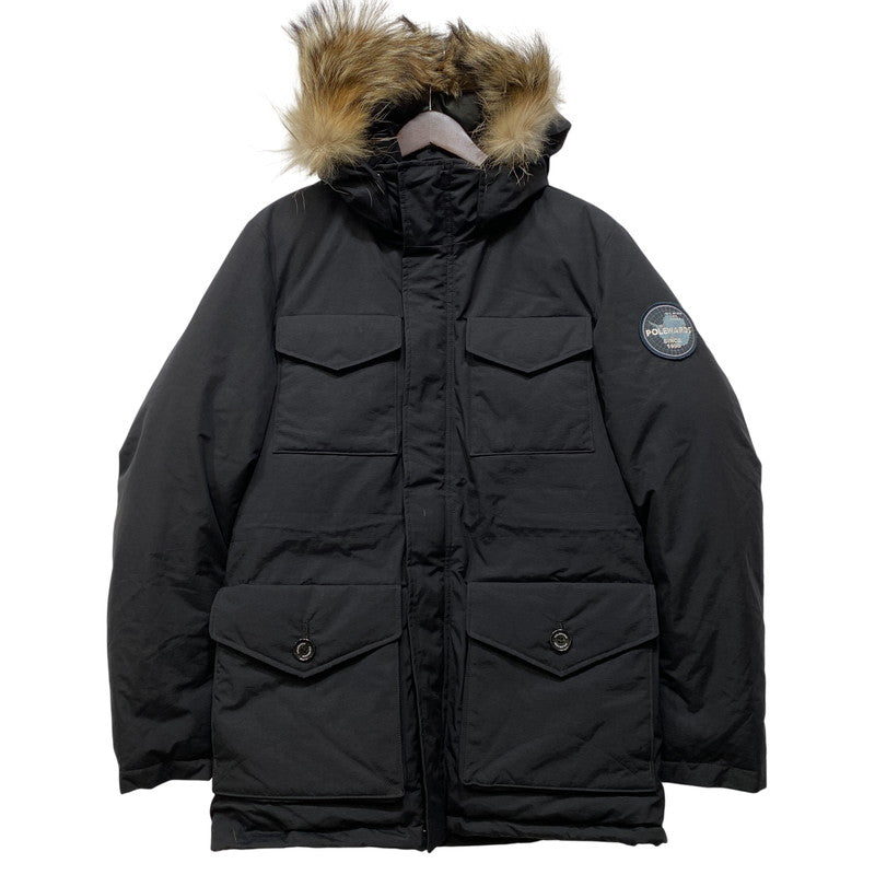 【中古品】【メンズ】 POLEWARDS ポールワーズ 6070 MAKALU MOUNTAIN PARKA マカル マウンテン パーカー アウター 144-260904-cs-12-izu サイズ：M カラー：ブラック 万代Net店