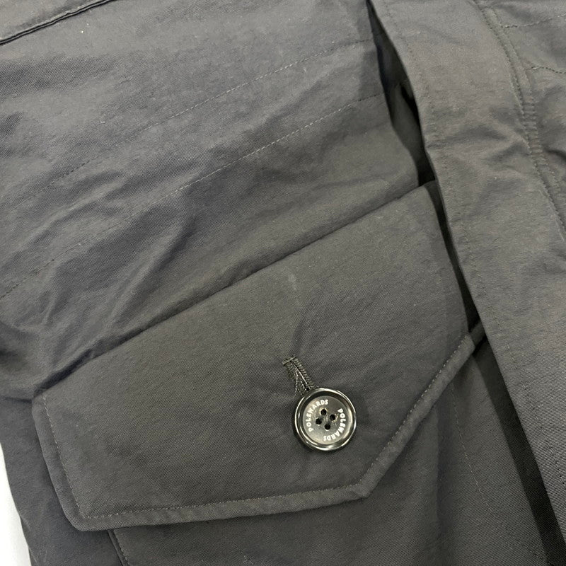 【中古品】【メンズ】 POLEWARDS ポールワーズ 6070 MAKALU MOUNTAIN PARKA マカル マウンテン パーカー アウター 144-260904-cs-12-izu サイズ：M カラー：ブラック 万代Net店